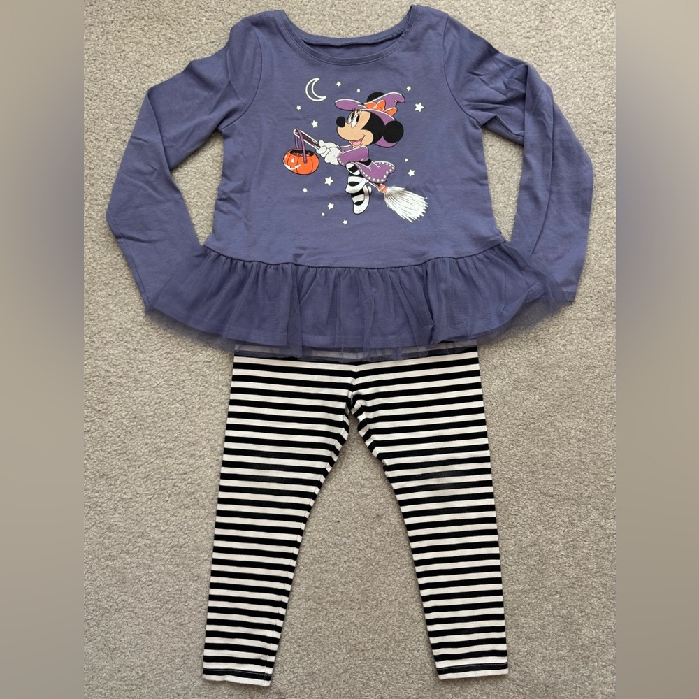 Little Girls Minnie Mouse Halloween Set
